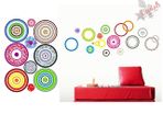 Wall Stickers Art Home Decoration, Decal Circles