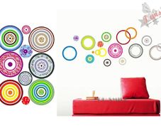 Wall Stickers Art Home Decoration, Decal Circles