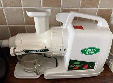 Green Star Gold Twin Gear Juice Extractor