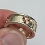 Brand New 925 Silver & 9ct Gold Ring Image 4