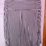 Zara black and white striped crossover blouse top size XL UK14 EU42 Perfect condition Postage included Image 6
