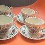 17 Piece Incomplete Vintage Myott Myotts Dynasty Swirl Indian Tree  Teaset Delph HTF Fine Staffordshire Ware Image 7