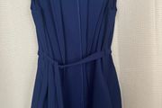 New Navy Sleeveless Jacket