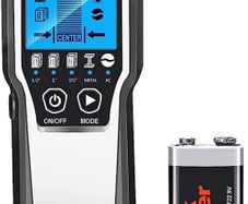 Stud Finder 5 in 1 Electronic Stud Sensor Beam Joist Finder Wall Detector Edge Center Find for Wood Live AC Wire Metal Stud Detection with Buzzer and LCD Display (FREE SHIPPING)
