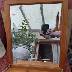 Lovely Vintage Beveled Edge Glass Mirror