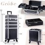 Makeup Suitcase 4-in-1 Makeup Case, Large Capacity Image 7