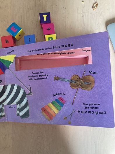 My Letter Block Book