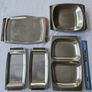 Vintage Danish 18/8 stainless steel & teak serving trays Image 2