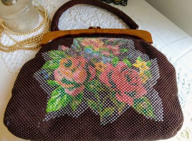 Vintage Beaded Handbag
