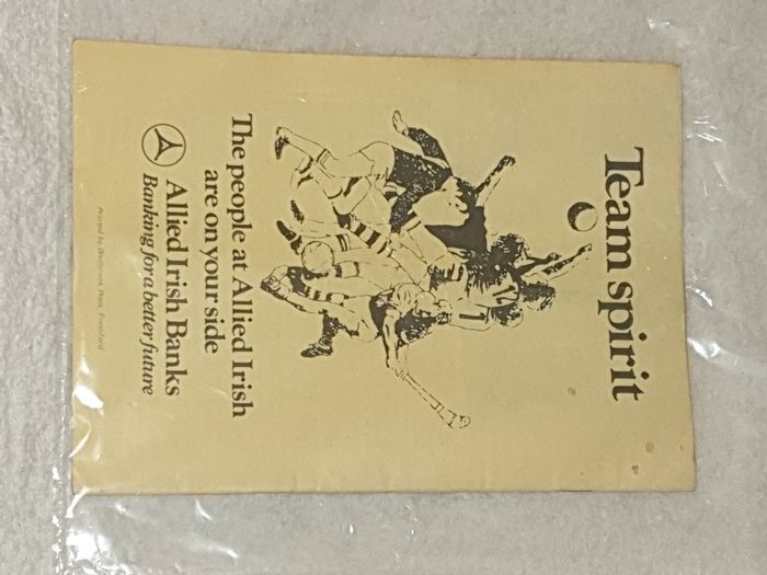Old & Rare Gaa Programme For Sale Here