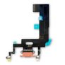 iPhone XR 6.1 Replacement Charging Port Dock Connector Flex Cable Mic Coral Image 3