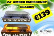 Led Recovery Light Bar 550mm 40led Flashing Beacon Light