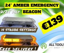 Led Recovery Light Bar 550mm 40led Flashing Beacon Light