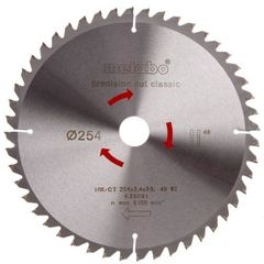 Metabo 6.28061 Circular Saw Blade 254mm x 30mm x 48T