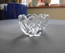 Marquis by Waterford Crystal "Sweet Memories" Heart Bowl / Votive Holder