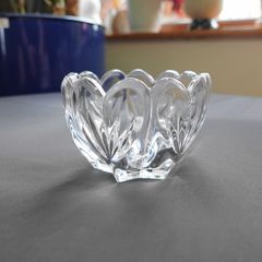 Marquis by Waterford Crystal "Sweet Memories" Heart Bowl / Votive Holder