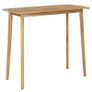 5 Piece Outdoor Dining Set Solid Acacia Wood Image 4
