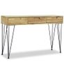 Console Table 120x35x76 cm Solid Teak Image 2