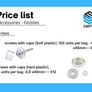 Polycarbonate sheets with accessories (instock) Image 7