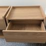 Set of 2 floating bedside lockers Image 2