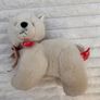 Pia Pia Club by Heinrich Bauer Germany white Bear Plush approx. 19 cm. Used Please see photos Image 10