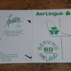 UK BT Phonecard "Air Lingus", 1994, mint in folder, Limited Edition, rare - free standard postage