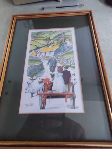 Irish Artist John Dixon Print "Good Morning! Maidin Bhrea!"