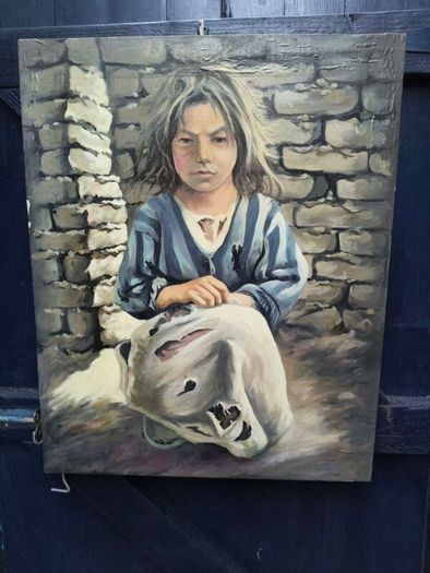 Painting of a girl