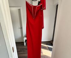 Stunning red debs dress
