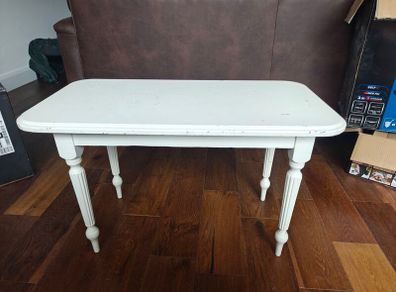 solid wood coffee table