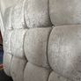 Single bed Velvet headboard Image 4