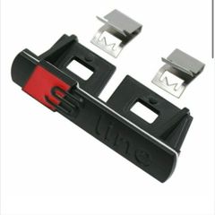 Audi S line grill black badge