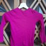 Benetton top long sleeve girls size 6-7 years pink Image 4