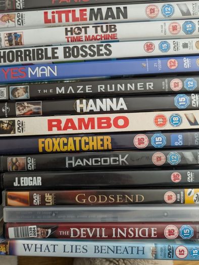 81+ films on DVD
