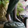 Vintage Lady  Figurine on Domed Base 18" height Image 9