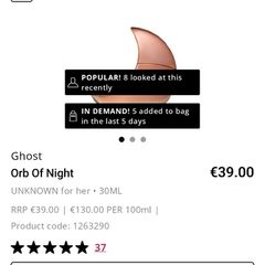 Ghost Orb Of Night 30ml