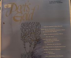 Poet's Gold LP 1955 - Helen Hayes/Raymond Massey/Thomas Mitchell