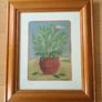 Framed Botanical Print Bay Leaves Solid Wood Frame Image 2