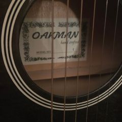 Oakman Handcrafted Single Cutaway Acoustic Guitar