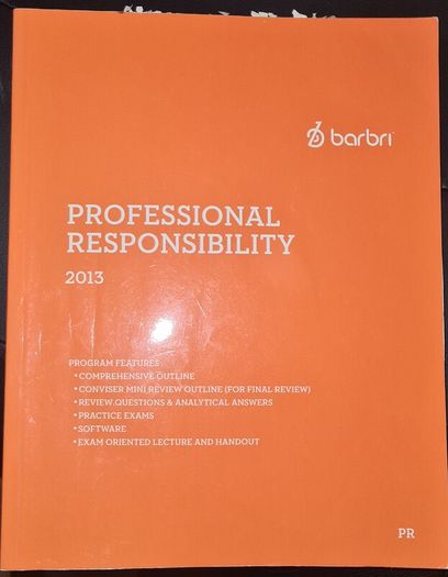 New York State Bar Barbri exam books