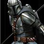 Star Wars Iron Studios 1/10 Mandalorian statue Image 6