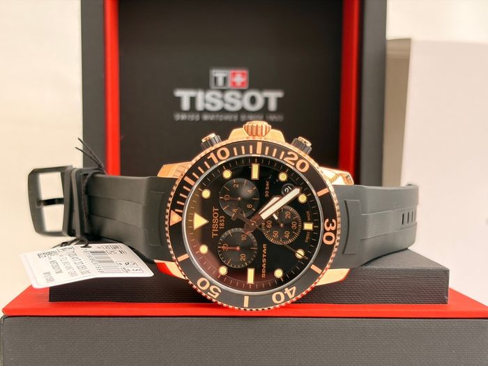 Tissot Seastar 1000 Chronograph Rose Gold Brand New