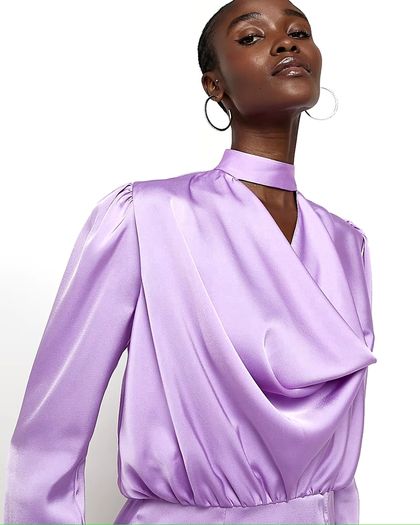 Satin mini Dress