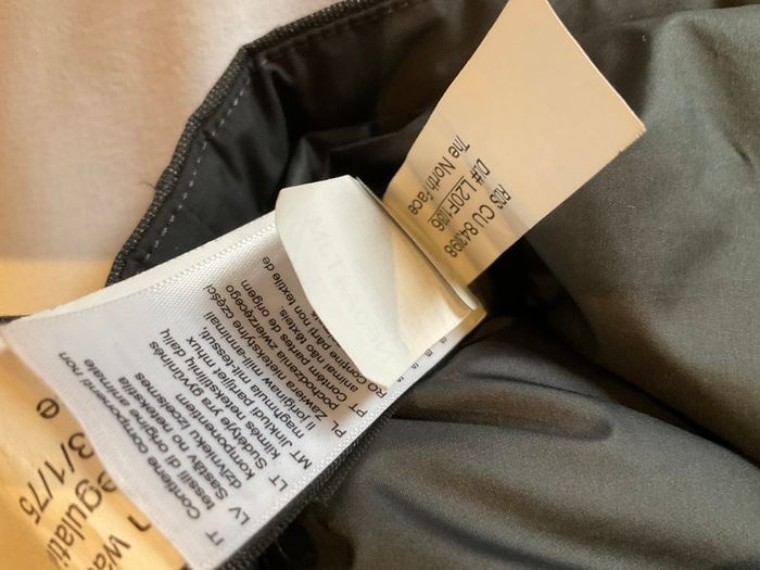 Genuine The North Face grey winter ski jacket school coat down insulated parka coat