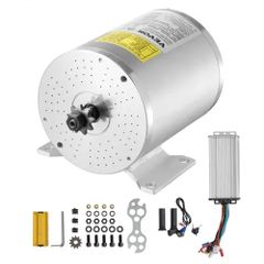 2000W Electric Brushless DC Motor Kit - 48V 4300rpm Motor with Upgraded Speed Controller