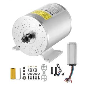 2000W Electric Brushless DC Motor Kit - 48V 4300rpm Motor with Upgraded Speed Controller