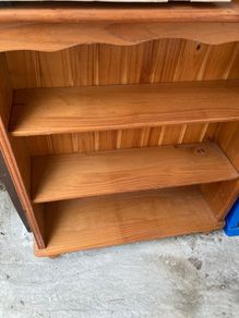2 Bookcases abd Storage press