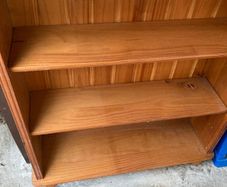 2 Bookcases abd Storage press