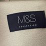jacket beige longline marks & spencers size 8-10 Image 3