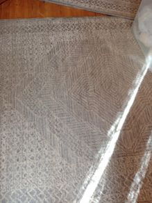 Woolen large carpets x 2